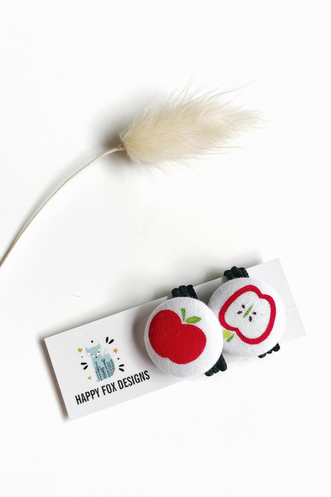 Apples Hair Tie (Pair)